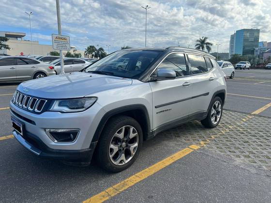 JEEP COMPASS 2.0 16V FLEX LIMITED AUTOMÁTICO JEEP COMPASS 2.0 16V FLEX LIMITED AUTOMÁTICO